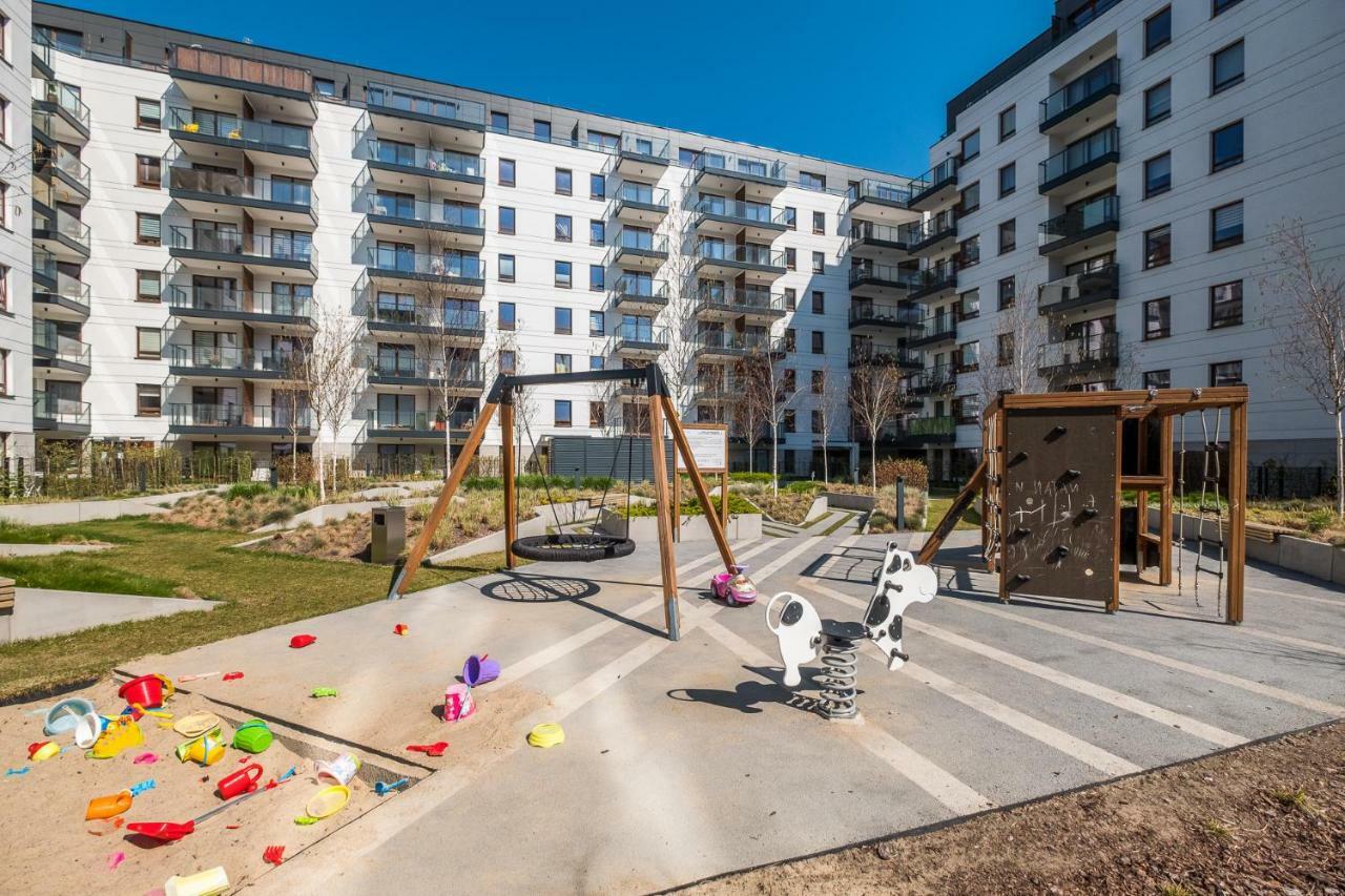 Ferienwohnung Casa Bonita Warschau Exterior foto